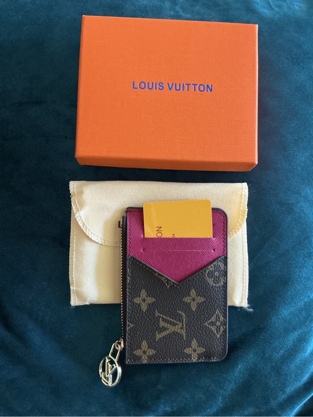 π Designer Inspired Monogram Card Holder & Zip Wallet π